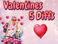 Mäng Valentine 5 Diffs