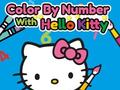 Mäng Color By Number With Hello Kitty