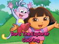 Mäng Dora The Explorer Coloring
