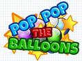 Mäng Pop Pop the Balloons