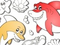 Mäng Sea Animals Online Coloring