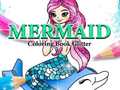 Mäng Mermaid Coloring Book Glitter