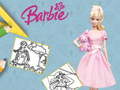 Mäng Barbie Doll Coloring Book