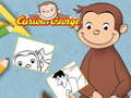 Mäng Curious George Coloring Book