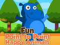 Mäng Fun Point to Point Happy Animals
