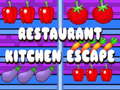 Mäng Restaurant Kitchen Escape