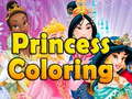 Mäng Princess Coloring