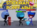 Mäng Stickman vs Poppy Army