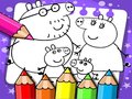 Mäng Peppa Pig Coloring Book