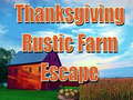 Mäng Thanksgiving Rustic Farm Escape