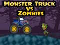 Mäng Monster Truck vs Zombies