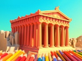 Mäng Coloring Book: Parthenon Temple