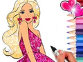Mäng Coloring Book: Barbie