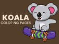 Mäng Koala Coloring Pages