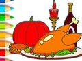 Mäng Coloring Book: Thanksgiving Day