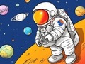 Mäng Coloring Book: Spaceman 2