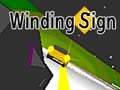 Mäng Winding Sign