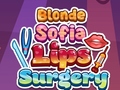 Mäng Blonde Sofia: Lips Surgery