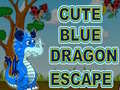 Mäng Cute Blue Dragon Escape