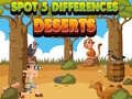 Mäng Spot 5 Differences Deserts