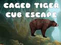 Mäng Caged Tiger Cub Escape