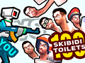 Mäng You vs 100 Skibidi Toilets