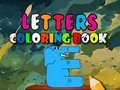Mäng Letters Coloring Book