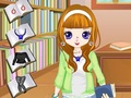 Mäng Library Girl Dressup