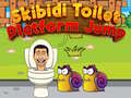 Mäng Skibidi Toilet Platform Jump