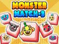 Mäng Monster Match-3 