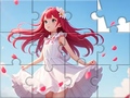 Mäng Jigsaw Puzzle: White Dress Girl