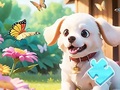 Mäng Jigsaw Puzzle: Dog In Garden