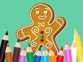 Mäng Coloring Book: Gingerbreads