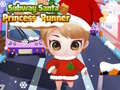Mäng Subway Santa Princess Runner