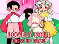 Mäng Lovely Doll Dress Up Game 