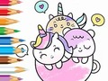 Mäng Coloring Book: A Cup Of Unicorn