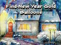 Mäng Find New Year Gold Balloons