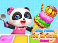 Mäng Little Panda Ice Cream Game