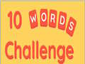 Mäng 10 Words Challenge