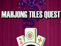 Mäng Mahjong Tiles Quest