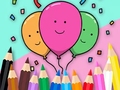 Mäng Coloring Book: Celebrate-Balloons