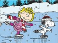 Mäng Jigsaw Puzzle: Snoopy Skating