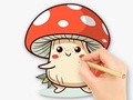 Mäng Coloring Book: Mushroom