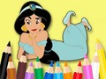 Mäng Coloring Book: Princess Jasmine