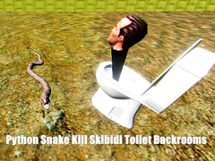 Mäng Python Snake Kill Skibidi Toilet Backrooms