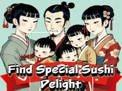 Mäng Find Special Sushi Delight