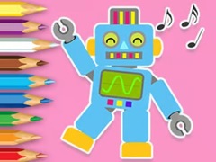 Mäng Coloring Book: Robot Dancing