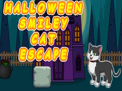 Mäng Halloween Smiley Cat Escape