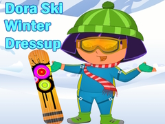 Mäng Dora Ski Winter Dressup