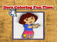 Mäng Dora Coloring Fun Time